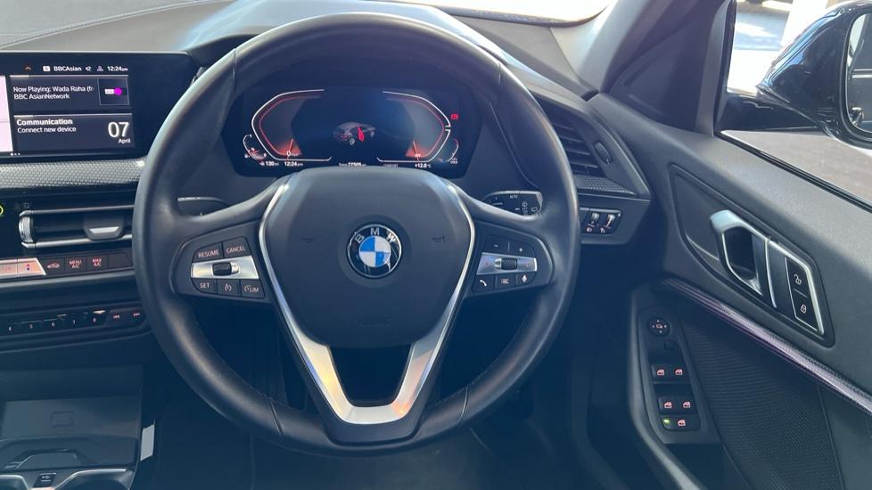 Used 2023 BLACK BMW 1 Series 118i 136 Sport 5dr Step Auto Live used-2023-black-bmw-1-series-118i-136-sport-5dr-step-auto-live