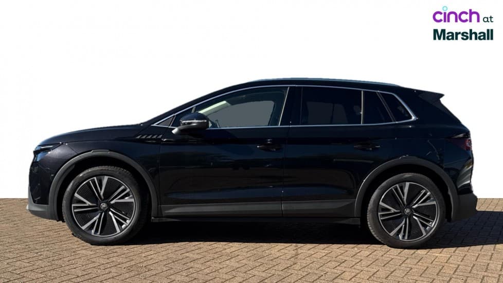 Cinch Auto Used 2025 BLACK SKODA ELROQ 210kW 85 Edition 82kWh 5dr Auto [Maxx ...